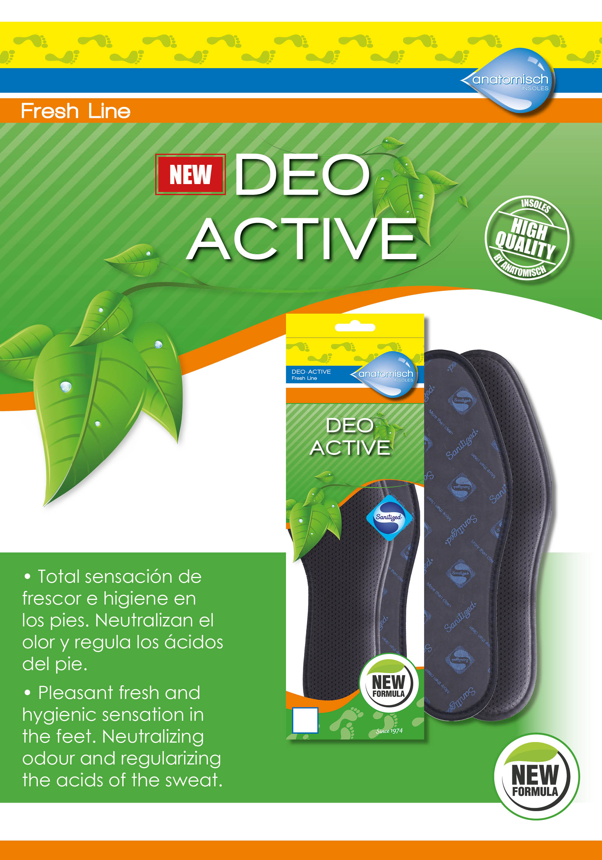 New Deo Active Insole
